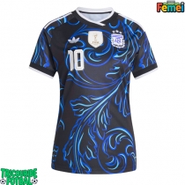 Echipament fotbal Argentina Lionel Messi #10 Tricou Deplasare Mondial 2026 pentru femei maneca scurta