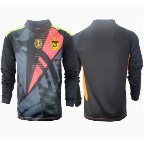 Echipament fotbal Argentina Portar Tricou Acasa Copa America 2024 maneca lunga Echipament fotbal Argentina Portar Tricou Acasa Copa America 2024 maneca lunga