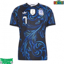 Echipament fotbal Argentina Rodrigo De Paul #7 Tricou Deplasare Mondial 2026 maneca scurta