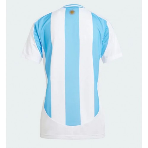 Echipament fotbal Argentina Tricou Acasa Copa America 2024 pentru femei maneca scurta Echipament fotbal Argentina Tricou Acasa Copa America 2024 pentru femei maneca scurta