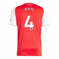 Echipament fotbal Arsenal Ben White #4 Tricou Acasa 2025-26 maneca scurta