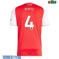 Echipament fotbal Arsenal Ben White #4 Tricou Acasa 2025-26 maneca scurta