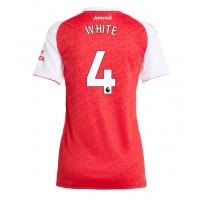 Echipament fotbal Arsenal Ben White #4 Tricou Acasa 2025-26 pentru femei maneca scurta