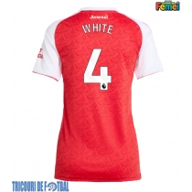 Echipament fotbal Arsenal Ben White #4 Tricou Acasa 2025-26 pentru femei maneca scurta
