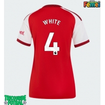 Echipament fotbal Arsenal Ben White #4 Tricou Acasa 2026-27 pentru femei maneca scurta