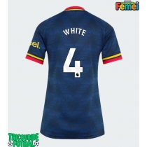 Echipament fotbal Arsenal Ben White #4 Tricou Deplasare 2026-27 pentru femei maneca scurta
