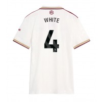 Echipament fotbal Arsenal Ben White #4 Tricou Treilea 2025-26 pentru femei maneca scurta