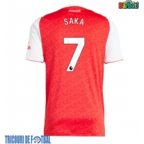Echipament fotbal Arsenal Bukayo Saka #7 Tricou Acasa 2025-26 maneca scurta