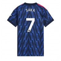 Echipament fotbal Arsenal Bukayo Saka #7 Tricou Deplasare 2025-26 pentru femei maneca scurta