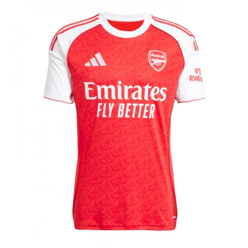 Echipament fotbal Arsenal Cristhian Mosquera #3 Tricou Acasa 2025-26 maneca scurta Echipament fotbal Arsenal Cristhian Mosquera #3 Tricou Acasa 2025-26 maneca scurta