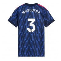 Echipament fotbal Arsenal Cristhian Mosquera #3 Tricou Deplasare 2025-26 pentru femei maneca scurta