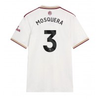 Echipament fotbal Arsenal Cristhian Mosquera #3 Tricou Treilea 2025-26 maneca scurta