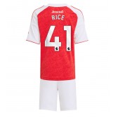 Echipament fotbal Arsenal Declan Rice #41 Tricou Acasa 2025-26 pentru copii maneca scurta (+ Pantaloni scurti)