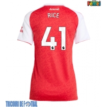 Echipament fotbal Arsenal Declan Rice #41 Tricou Acasa 2025-26 pentru femei maneca scurta