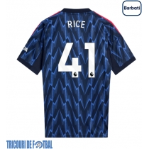 Echipament fotbal Arsenal Declan Rice #41 Tricou Deplasare 2025-26 maneca scurta