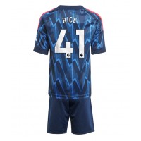 Echipament fotbal Arsenal Declan Rice #41 Tricou Deplasare 2025-26 pentru copii maneca scurta (+ Pantaloni scurti)