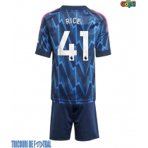 Echipament fotbal Arsenal Declan Rice #41 Tricou Deplasare 2025-26 pentru copii maneca scurta (+ Pantaloni scurti)