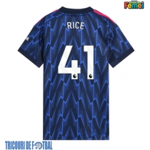 Echipament fotbal Arsenal Declan Rice #41 Tricou Deplasare 2025-26 pentru femei maneca scurta