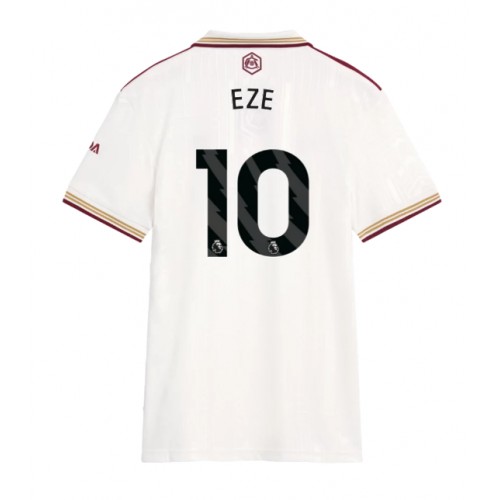 Echipament fotbal Arsenal Eberechi Eze #10 Tricou Treilea 2025-26 pentru femei maneca scurta Echipament fotbal Arsenal Eberechi Eze #10 Tricou Treilea 2025-26 pentru femei maneca scurta