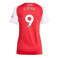Echipament fotbal Arsenal Gabriel Jesus #9 Tricou Acasa 2025-26 pentru femei maneca scurta