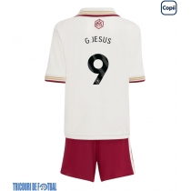Echipament fotbal Arsenal Gabriel Jesus #9 Tricou Treilea 2025-26 pentru copii maneca scurta (+ Pantaloni scurti)