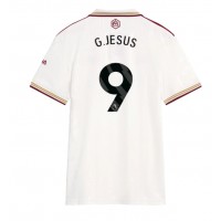 Echipament fotbal Arsenal Gabriel Jesus #9 Tricou Treilea 2025-26 pentru femei maneca scurta