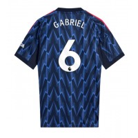 Echipament fotbal Arsenal Gabriel Magalhaes #6 Tricou Deplasare 2025-26 maneca scurta