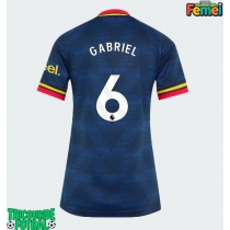 Echipament fotbal Arsenal Gabriel Magalhaes #6 Tricou Deplasare 2026-27 pentru femei maneca scurta