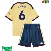 Echipament fotbal Arsenal Gabriel Magalhaes #6 Tricou Treilea 2026-27 pentru copii maneca scurta (+ Pantaloni scurti)