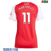 Echipament fotbal Arsenal Gabriel Martinelli #11 Tricou Acasa 2025-26 pentru femei maneca scurta