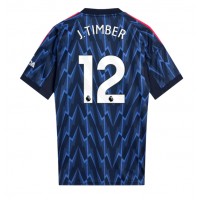 Echipament fotbal Arsenal Jurrien Timber #12 Tricou Deplasare 2025-26 maneca scurta