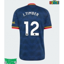 Echipament fotbal Arsenal Jurrien Timber #12 Tricou Deplasare 2026-27 maneca scurta