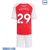Echipament fotbal Arsenal Kai Havertz #29 Tricou Acasa 2025-26 pentru copii maneca scurta (+ Pantaloni scurti)