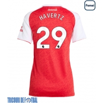 Echipament fotbal Arsenal Kai Havertz #29 Tricou Acasa 2025-26 pentru femei maneca scurta