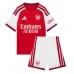 Echipament fotbal Arsenal Kai Havertz #29 Tricou Acasa 2026-27 pentru copii maneca scurta (+ Pantaloni scurti)