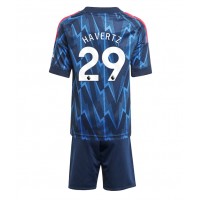Echipament fotbal Arsenal Kai Havertz #29 Tricou Deplasare 2025-26 pentru copii maneca scurta (+ Pantaloni scurti)