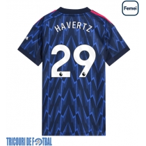 Echipament fotbal Arsenal Kai Havertz #29 Tricou Deplasare 2025-26 pentru femei maneca scurta