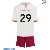 Echipament fotbal Arsenal Kai Havertz #29 Tricou Treilea 2025-26 pentru copii maneca scurta (+ Pantaloni scurti)