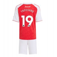 Echipament fotbal Arsenal Leandro Trossard #19 Tricou Acasa 2025-26 pentru copii maneca scurta (+ Pantaloni scurti)