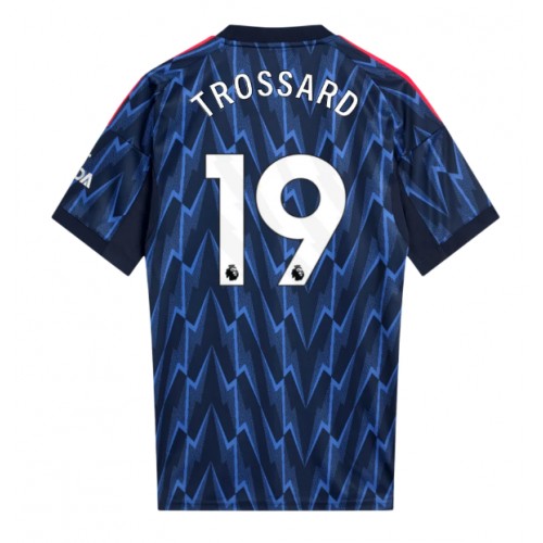 Echipament fotbal Arsenal Leandro Trossard #19 Tricou Deplasare 2025-26 maneca scurta Echipament fotbal Arsenal Leandro Trossard #19 Tricou Deplasare 2025-26 maneca scurta