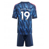 Echipament fotbal Arsenal Leandro Trossard #19 Tricou Deplasare 2025-26 pentru copii maneca scurta (+ Pantaloni scurti)