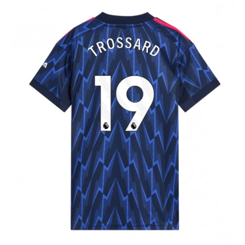 Echipament fotbal Arsenal Leandro Trossard #19 Tricou Deplasare 2025-26 pentru femei maneca scurta Echipament fotbal Arsenal Leandro Trossard #19 Tricou Deplasare 2025-26 pentru femei maneca scurta