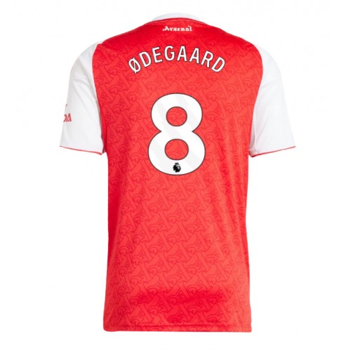 Echipament fotbal Arsenal Martin Odegaard #8 Tricou Acasa 2025-26 maneca scurta Echipament fotbal Arsenal Martin Odegaard #8 Tricou Acasa 2025-26 maneca scurta
