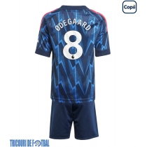 Echipament fotbal Arsenal Martin Odegaard #8 Tricou Deplasare 2025-26 pentru copii maneca scurta (+ Pantaloni scurti)
