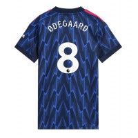 Echipament fotbal Arsenal Martin Odegaard #8 Tricou Deplasare 2025-26 pentru femei maneca scurta
