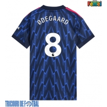 Echipament fotbal Arsenal Martin Odegaard #8 Tricou Deplasare 2025-26 pentru femei maneca scurta