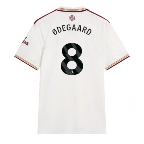 Echipament fotbal Arsenal Martin Odegaard #8 Tricou Treilea 2025-26 maneca scurta Echipament fotbal Arsenal Martin Odegaard #8 Tricou Treilea 2025-26 maneca scurta