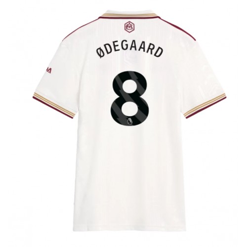 Echipament fotbal Arsenal Martin Odegaard #8 Tricou Treilea 2025-26 pentru femei maneca scurta Echipament fotbal Arsenal Martin Odegaard #8 Tricou Treilea 2025-26 pentru femei maneca scurta