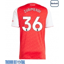 Echipament fotbal Arsenal Martin Zubimendi #36 Tricou Acasa 2025-26 maneca scurta