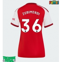Echipament fotbal Arsenal Martin Zubimendi #36 Tricou Acasa 2026-27 pentru femei maneca scurta